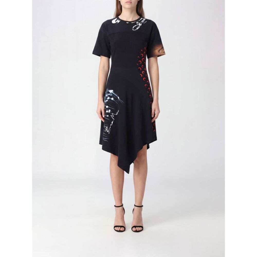 Marine Serre Dress Woman Black